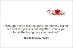 Bel Air Assisted Living testimonial from the De'Grouchy Family