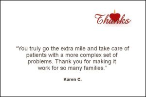 Bel Air Assisted Living testimonial from Karen C.