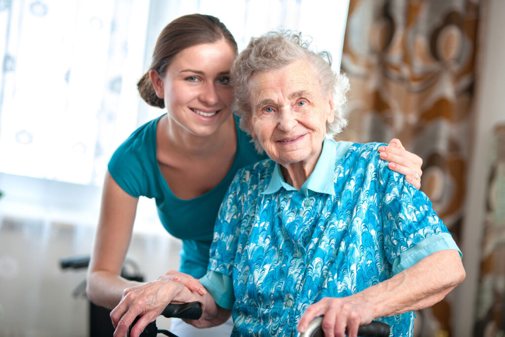 A cozy respite care suite designed for family members seeking short-term senior care